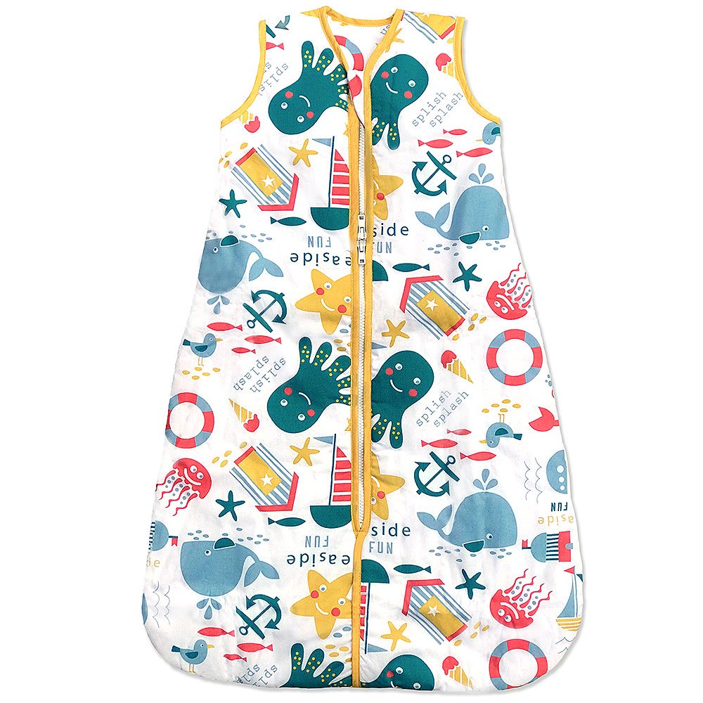 Baby Sleeping Bag, Seaside Fun, Kiddy Kaboosh Various Sizes, Medium
