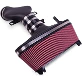AIRAID Cold Air Intake System by K&amp;N: Increased Horsepower, Cotton Oil Filter: Compatible with 2001-2004 CHEVROLET (Corvette, Corvette Z06) AIR-250-292