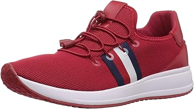 tommy hilfiger red sneakers