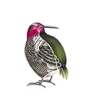 DecoBREEZE Table Fan Single Speed Electric Circulating Figurine Fan, 4 in, Hummingbird