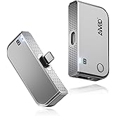 TIMBOOTECH 2027 New Type-C Wireless HDMI Transmitter and Receiver | 328FT Range, 4K to 1080P@60Hz, 5.8GHz+2.4GHz, Plug and Play, for USB-C Phone/Tablet/Laptop/PC, Stream to TV/Monitor/Projector