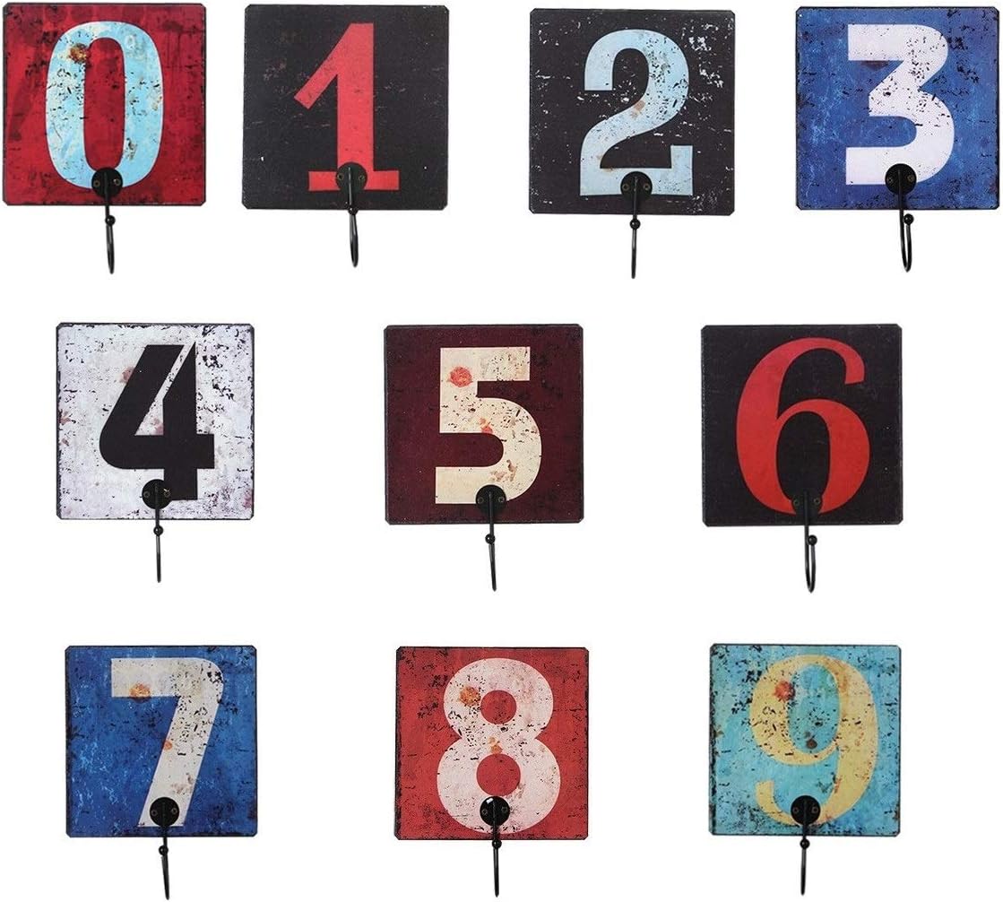 Best Rustic Numbered Wall Mounted Coat Rack Birch Lane