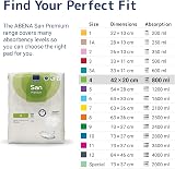 ABENA San Premium Incontinence Pads 800ml 30 Pack Breathable Shaped Men Women view 8