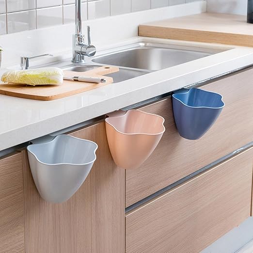 Amazon Com Hanging Trash Can For Kitchen Cabinet Door 2pcs Trash