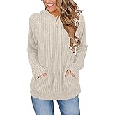 JomeDesign Sweaters for Women Long Sleeve Shirts Fashion Hoodies Pullover Sweatshirts Loose Casual Fall Tops