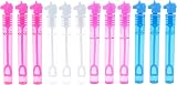 Henbrandt 12 x Unicorn Bubble Tubes 4ml with Wand Party Bags Kids