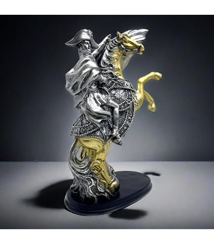 Statue De Napoléon Bonaparte En Marbre Artificiel - 24 Cm - Décoration Historique Et élégante