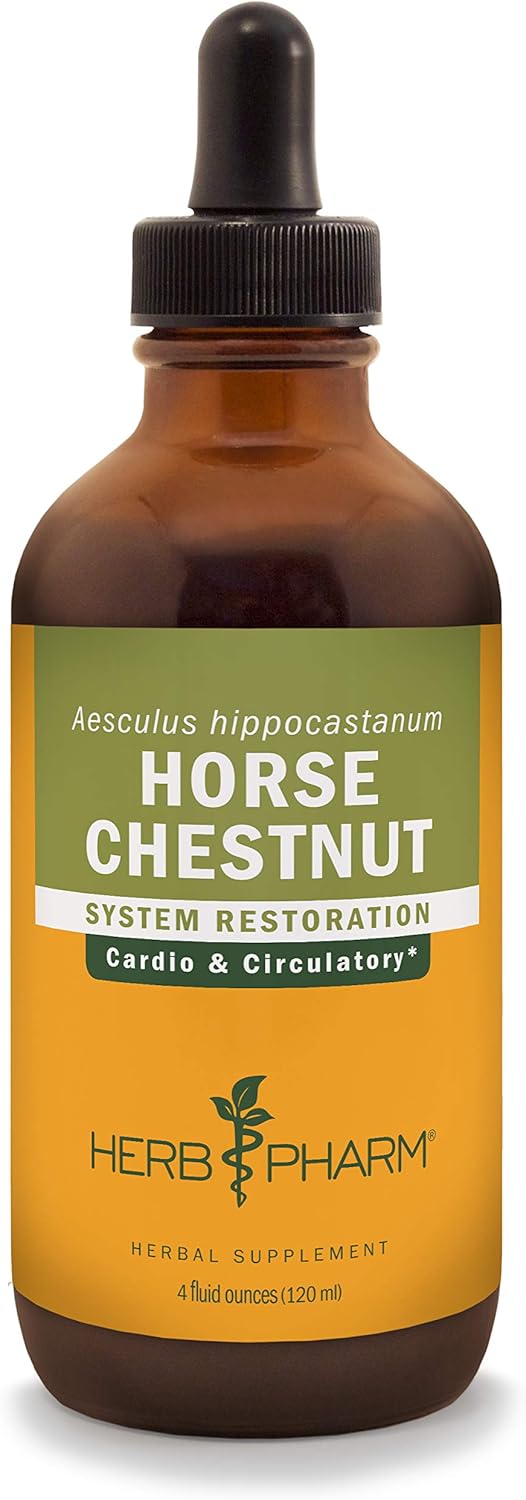 Herb Pharm Horse Chestnut Liquid Extract for Healthy Veins and