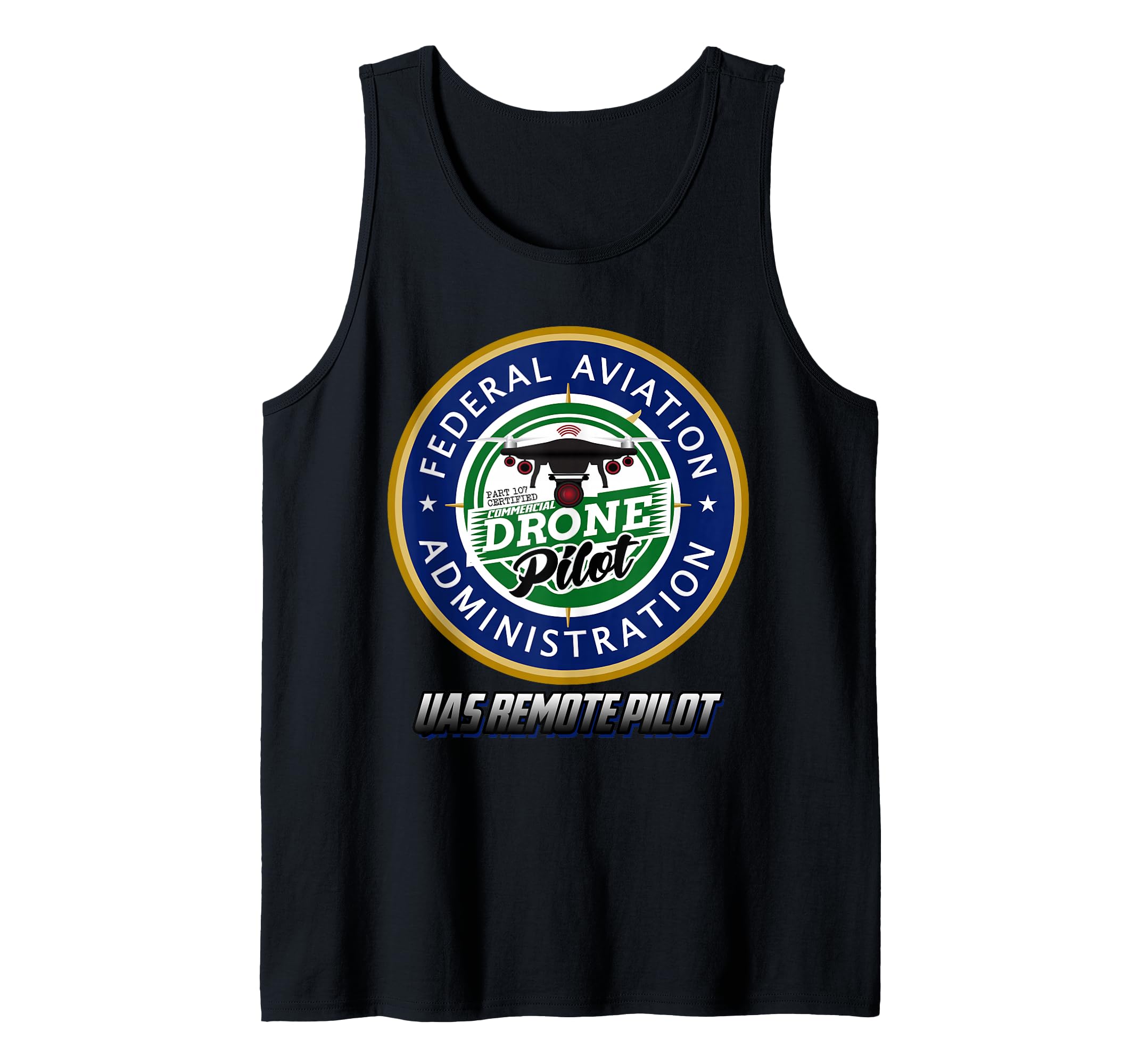 FAA Commercial Drone Pilot FAA Tank Top