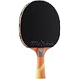 JOOLA Omega Strata - Table Tennis Racket with Flared Handle - Tournament Level Ping Pong Paddle with Vizon Table Tennis Rubber - Designed for Spin