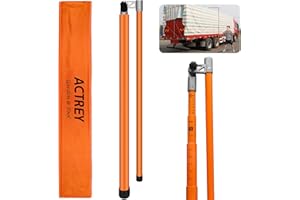 ACTREY Height Stick for Trucks,15FT Load Height Measuring Stick,Fiberglass Truck Height Stick with Adjustable Pole,Height Stick for Trucks Height Measuring Stick,Car Haulers