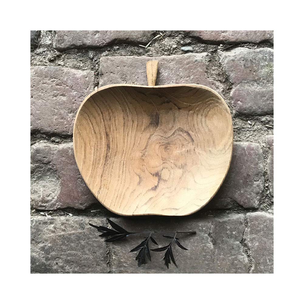 East of India Apple Wood Bowl - Natural