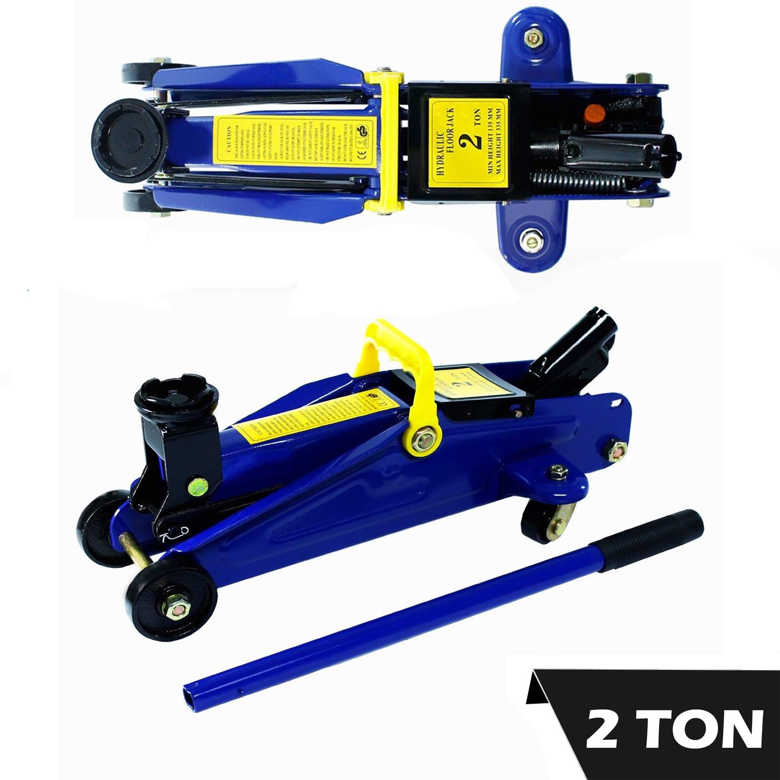 Buy Trolley Jack 2 Ton Hydraulic Car Wheel Lift Floor Jack Heavy Duty