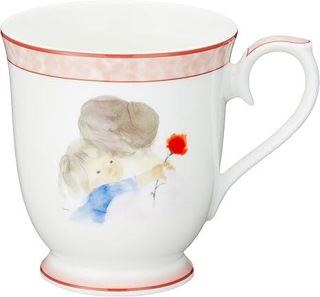 Amazon Co Jp Narumiオリジナル包装済 Narumi ナルミ マグカップ 母の日 いわさきちひろ 290cc 電子レンジ温め対応 日本製 2635az ホーム キッチン