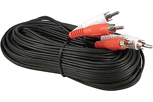 Your Cable Store 50 Foot RCA Audio Cable 2 Male To 2 Male