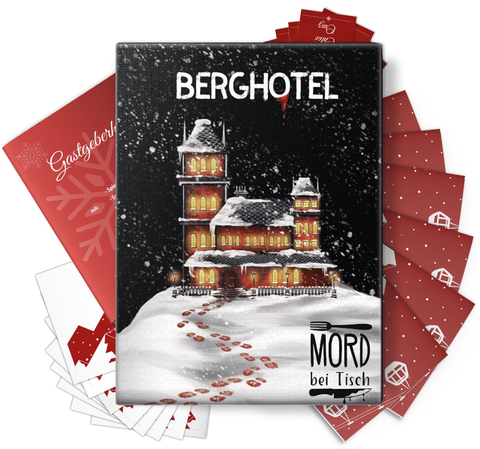 MORD bei Tisch - Crime Dinner for Home - 6 to 8 People - The Berghotel Fall