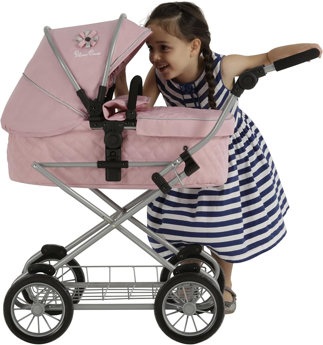 silver cross sleepover travel system dolls pram