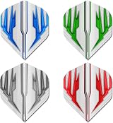 Red Dragon Hardcore Selection Pack Light Wings Dart Flights Standard 12 view 2