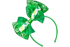 Bright Green Festival Headdress Comfortable Hairband Fashion Headwear for Various Occasion Irish Theme Girls Hair Decoration