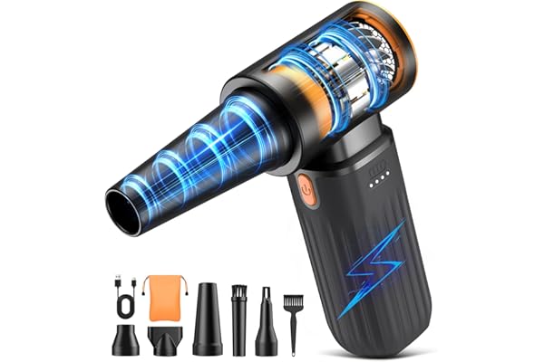 VASSON Electric Air Duster, 260000RPM Brushless Motor