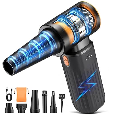 VASSON Electric Air Duster, 260000RPM Brushless Motor