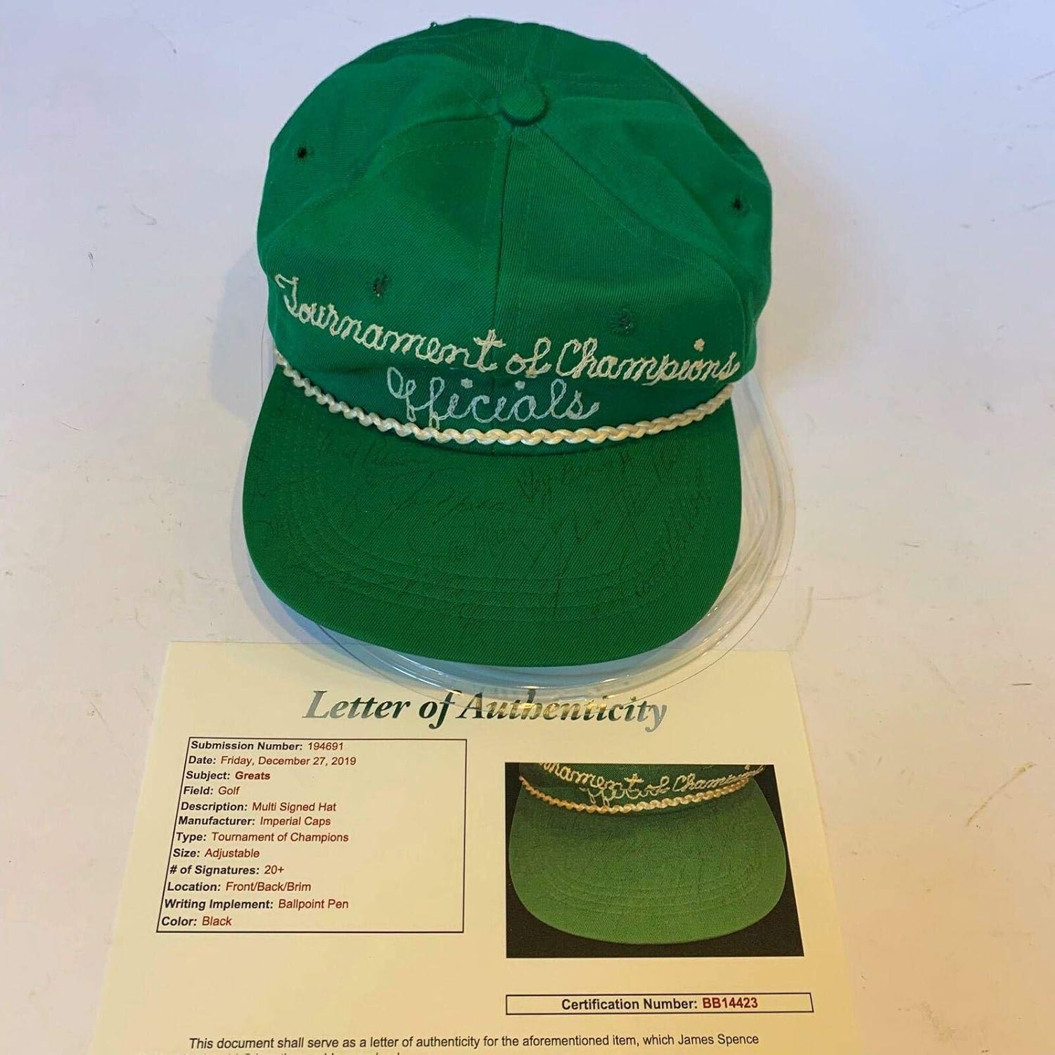 macgregor golf hat