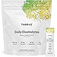 THORNE - Daily Electrolytes - Zero Sugar & Low-Calorie Electrolyte Drink Mix - Naturally Flavored & Sweetened - NSF Certified for Sport - Mango Limeade - 30 Stick Packs