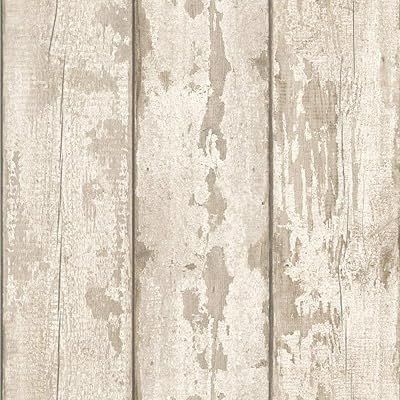 Arthouse White Washed Wood Wallpaper 1005 x 53cm Realistic Photographic Wood