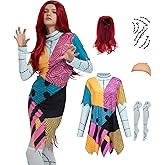 KaKaxi Scary Costume Women Couples Halloween Costumes 2025 Before Christmas Family Adults Disfraz