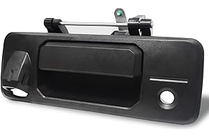SYOAUTO Tailgate Handle for 2014-2019 Toyota Tundra and 2016-2020 Toyota Tacoma Liftgate Latch Handle with Rear Camera Hole Replaces# 69090-0C090, 69090-0C091