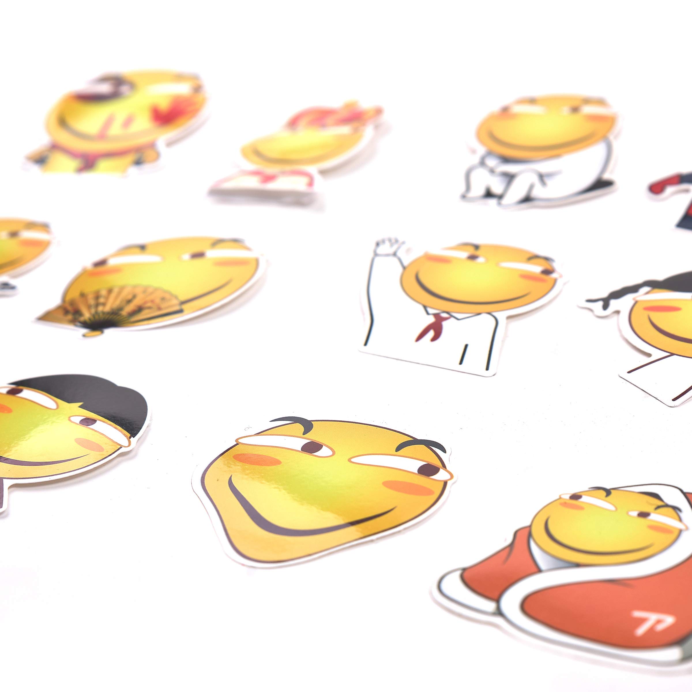 Mizzuco Vinyl Stickers Waterproof Graffiti Stickers 60 Pieces for Teens Girls Laptop Bumper Helmet Ipad Car Luggage Water Bottle (EM53)