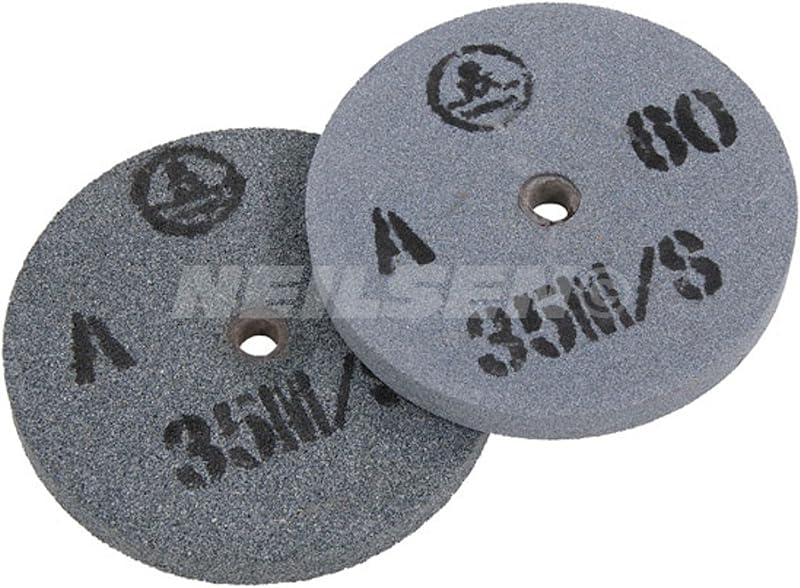 Neilsen 2x 150mm Bench Grinder Wheels Fine & Coarse A60 A36 Grinding Discs