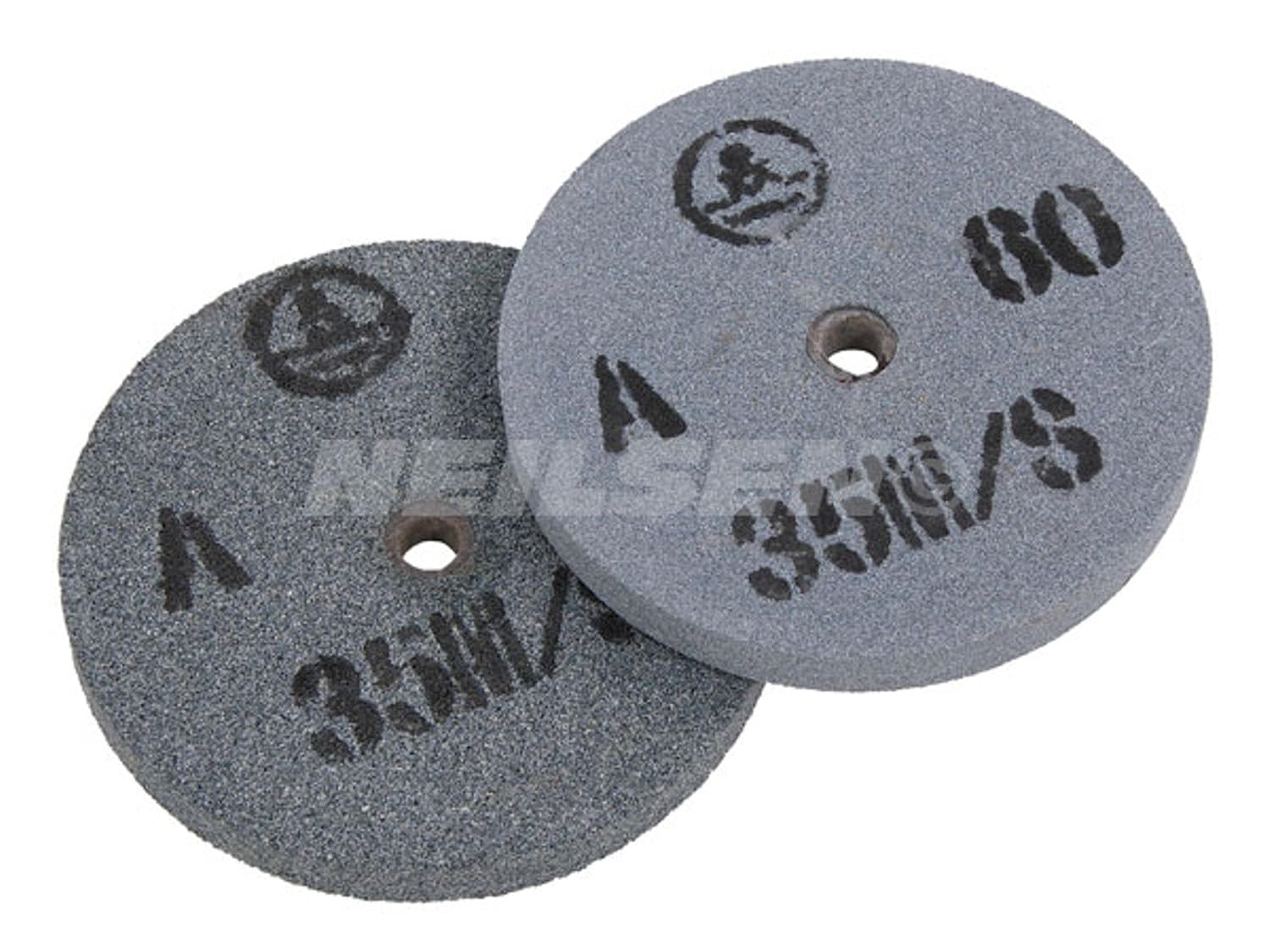 Pack of 2 Replacement grinding wheels for Bench Grinders 150mm fine