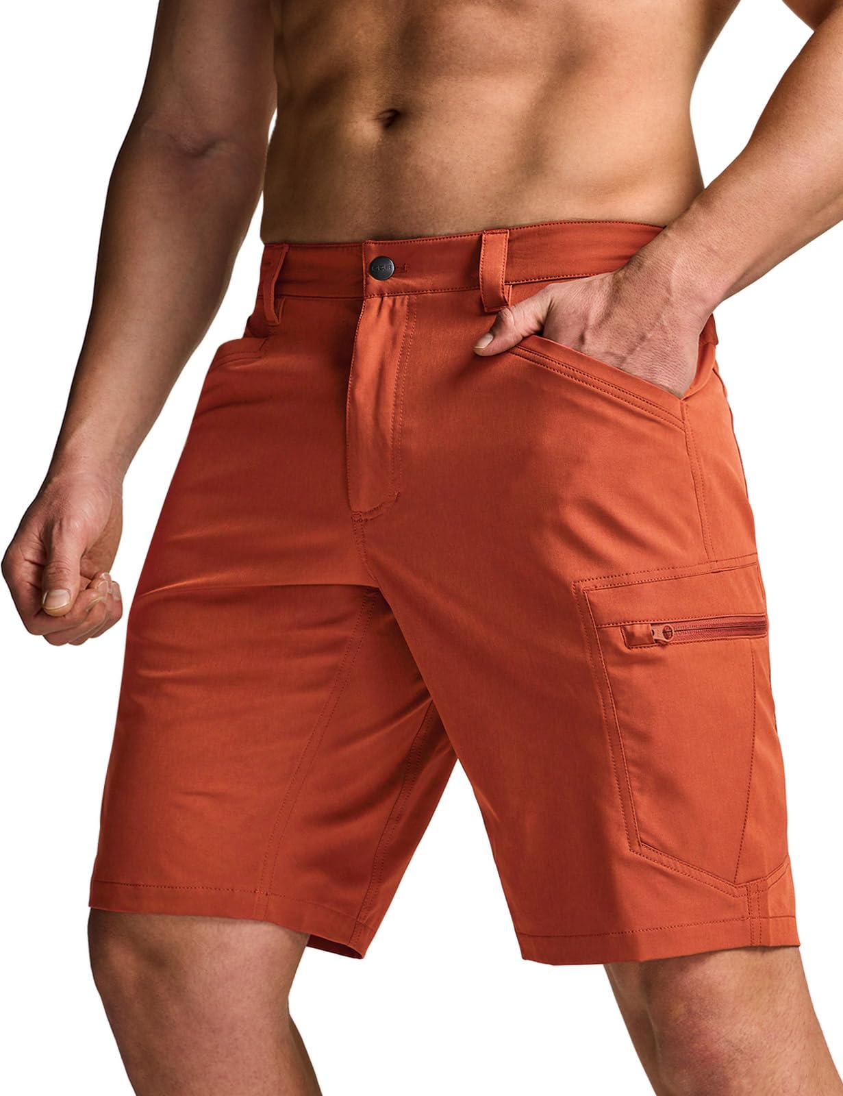 CQR Men's Quick Dry Stretch Hiking Cargo