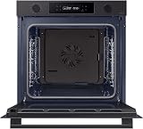 Samsung Series 4 Electric Single Oven Black 76 L Touch Control LED view 3