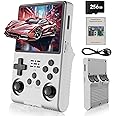 Hedlaoy R40S Pro Handheld Game Console,30000 HD Games Mini Retro Gaming Console,3.5-Inch IPS Screen,Built in 45 Emulators,256GB SD Card,3800mAh Battery
