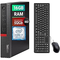 ミニPC Lenovo ThinkCentre M920q Lenovo ThinkCentre M920Q Tiny Desktop Computer, Intel Core