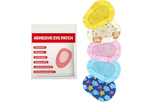 AndicAge 90pcs Adhesive Eye Patches for Kids Teens Eye Pad Disposable Adhesive Bandages for Toddlers Girls Boys