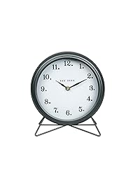 Rae Dunn Desk Clock - Battery Operated Round Modern
