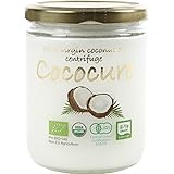 COCOCURE オーガニック JAS認定 エキストラバージン ココナッツオイル 一番絞り1個