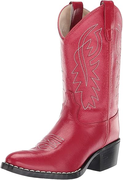 baby girl red cowboy boots