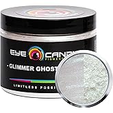 Eye Candy Pigments Premium Ghost Mica Powder - Glimmer Ghost Green (50gr) - for Epoxy, Resin, Soap, Paint, Woodworking, Acrylic Pouring, Bath Bombs, Fishing Lures - DIY Arts and Crafts Additive
