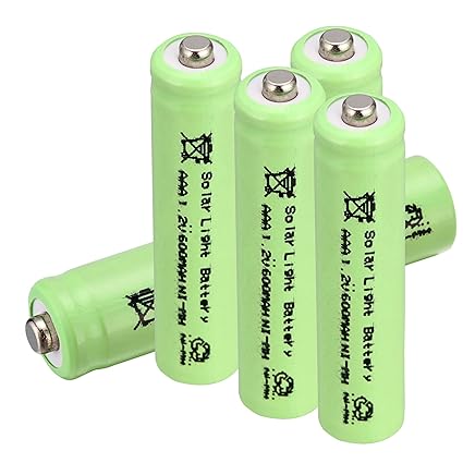 Amazon Com Windmax Green 5pcs 3a Aaa 1 2v 600mah Rechargeable
