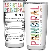 lpmisake Assistant Principal Gifts, Assistant Principal Gifts for Women, Assistant principal Appreciation gifts, New Assistant Principal Gift Thanksgiving, 20oz Assistant Principal Tumbler