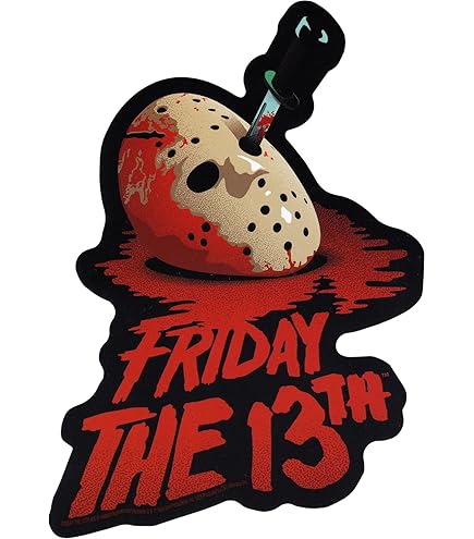 Camp Crystal Lake Vinyl Decal Sticker - 5 Inch Horror Movie Bumper Sticker