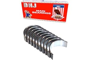 DNJ MB500.10 Oversize Main Bearings Set for 1986-2001 Chevrolet, Geo, Suzuki Metro, Samurai, Sidekick 1.3L L4 V SOHC 1295cc