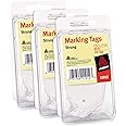 Avery Marking Tags with String Attached, 2-3/4" x 1-11/16", White, 3 Pack, 300 Tags Total (5644)