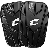 Champro C-Flex NOCSAE Soccer Shin Guard Insert with Compression Sleeves, Large