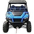 Polaris General Windshield | Full Folding | SCRATCH RESISTANT| | Easy on / Easy off | True Full to Half | Premium Lexan MR10 poly w/Hard Coat | Proudly Made in America!