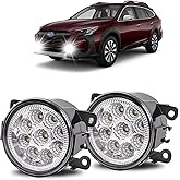 Fog Lights 3.5 inch OEM 19626500 Compatible For subaru OUTBACK 2023-2024 Front Bumper H8 LED Fog Light Lamps Left Right Driver&Passenger Assemblies,6000K White Beam,Super Bright. 2-Pack.